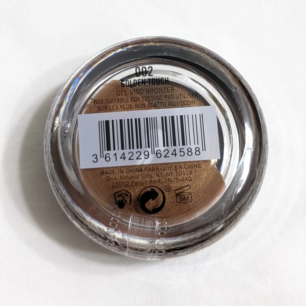 Rimmel London Jelly Bronzer , 002 Golden Touch, 0.31 oz, New With Tag
